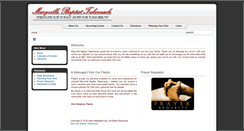 Desktop Screenshot of maryvillebaptist.org